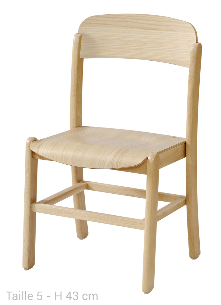 Chaises Bois Adulte Taille Standard img 0