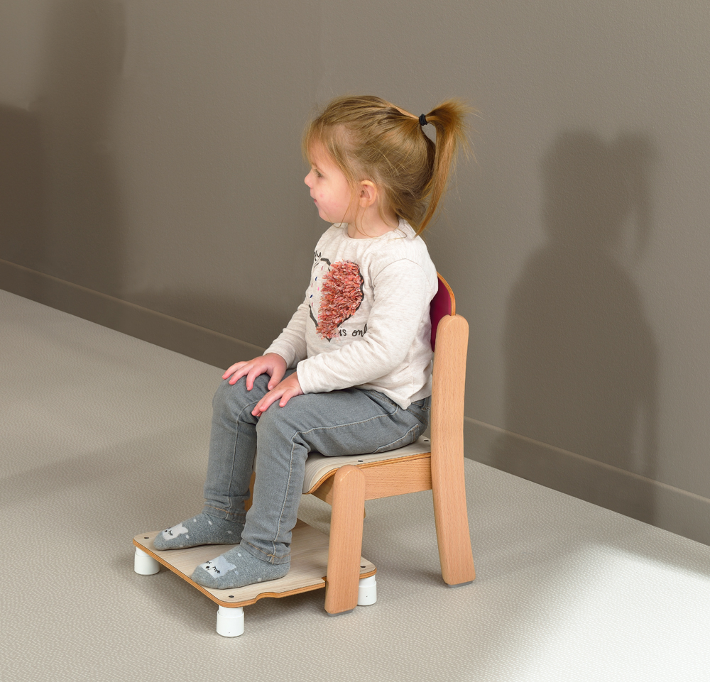 Repose-pieds Réglable Pour Chaise Haute Enfant - Compatible IKEA Antilop, Blanc, Installation Facile Sans Outils