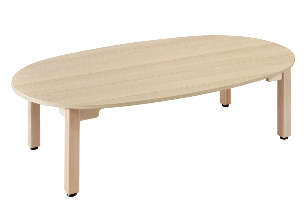 Ovaler Tisch L140 x T80 cm