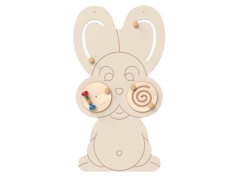 Wandspiel Hase